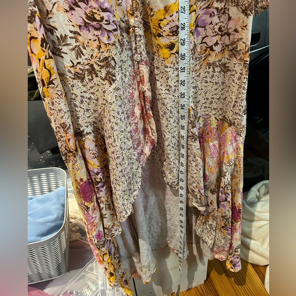 NWOT FREE PEOPLE Marais Printed Maxi Dress XS - Picture 14 of 15